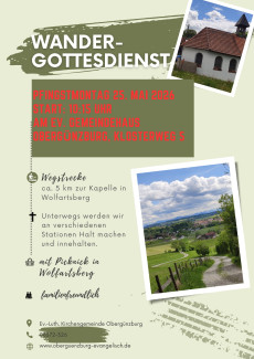 Wandergottesdienst 2026
